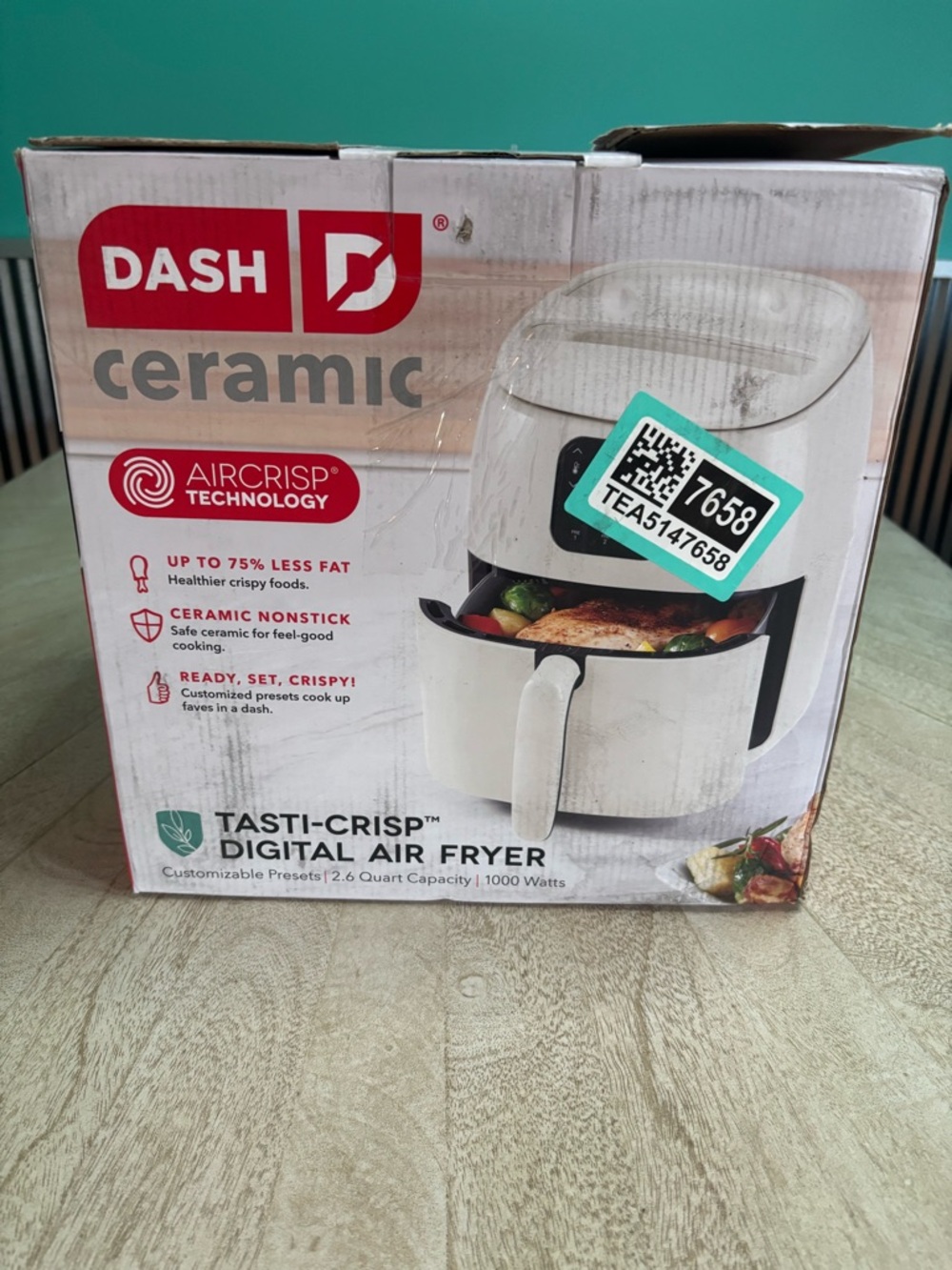 Dash Ceramic Tasti-Crisp Digital Air Fryer